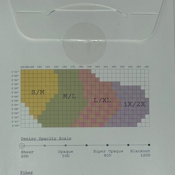 A New Day Sheer Hosiery Pantyhose Size Medium/Large Sand New Light Shine - Picture 5 of 6